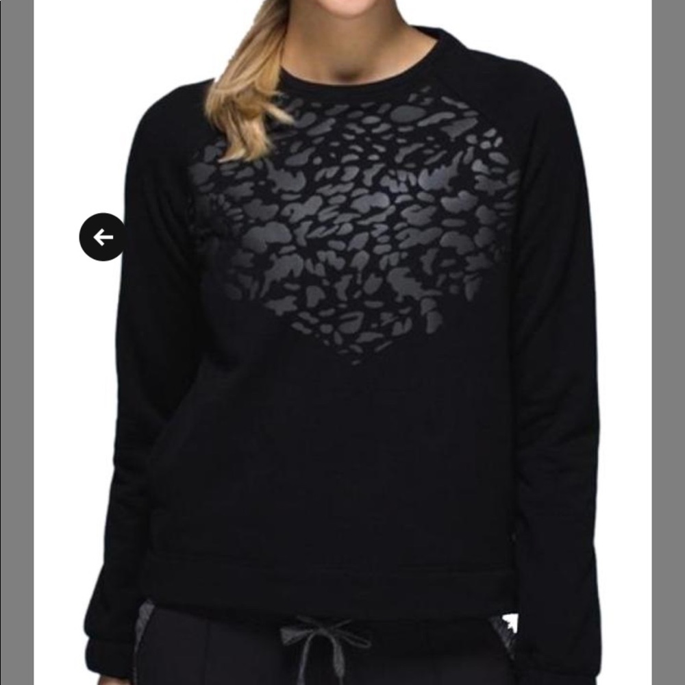 LULULEMON CHEETAH PULLOVER